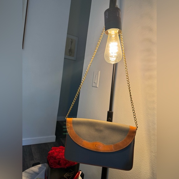 DIOR CHAIN FLAP BAG - Picture 1 of 5